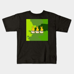 Cute Spring Rabbits Kids T-Shirt